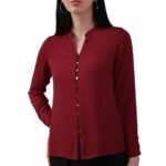 AS Women's 100% Polyester Regular Fit Shirt