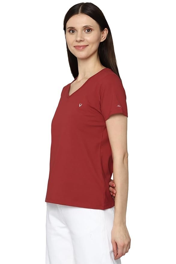 AS Women's 100% Polyester Regular Fit T-Shirt - Image 5