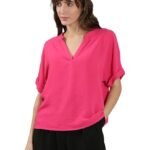 VM Extended Sleeves V-Neck Regular Top