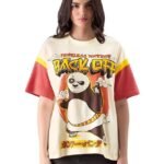 Hoff Womens Oversized Fit Graphic Printed Half Sleeve Cotton Multicolored