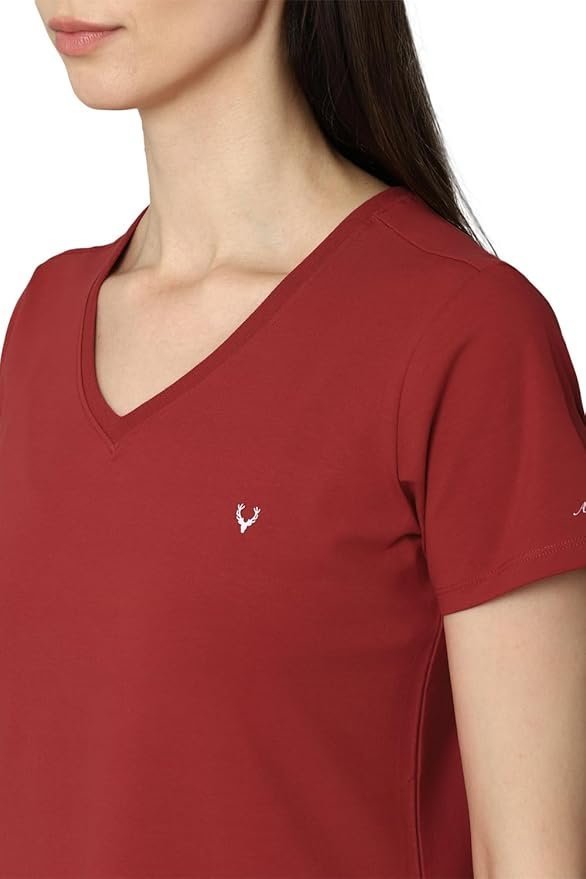 AS Women's 100% Polyester Regular Fit T-Shirt - Image 3