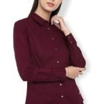 Usen Women's Polyester Regular Fit Shirt