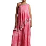 Lib Women's Silk Blend Regular Co-Ords Set