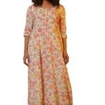 Women White Floral Print Viscose Kurta Set with Trousers & Dupatta